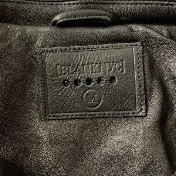 The One Leather Moto Jacket by BLANKNYC Price Firm - Picture 3 of 5
